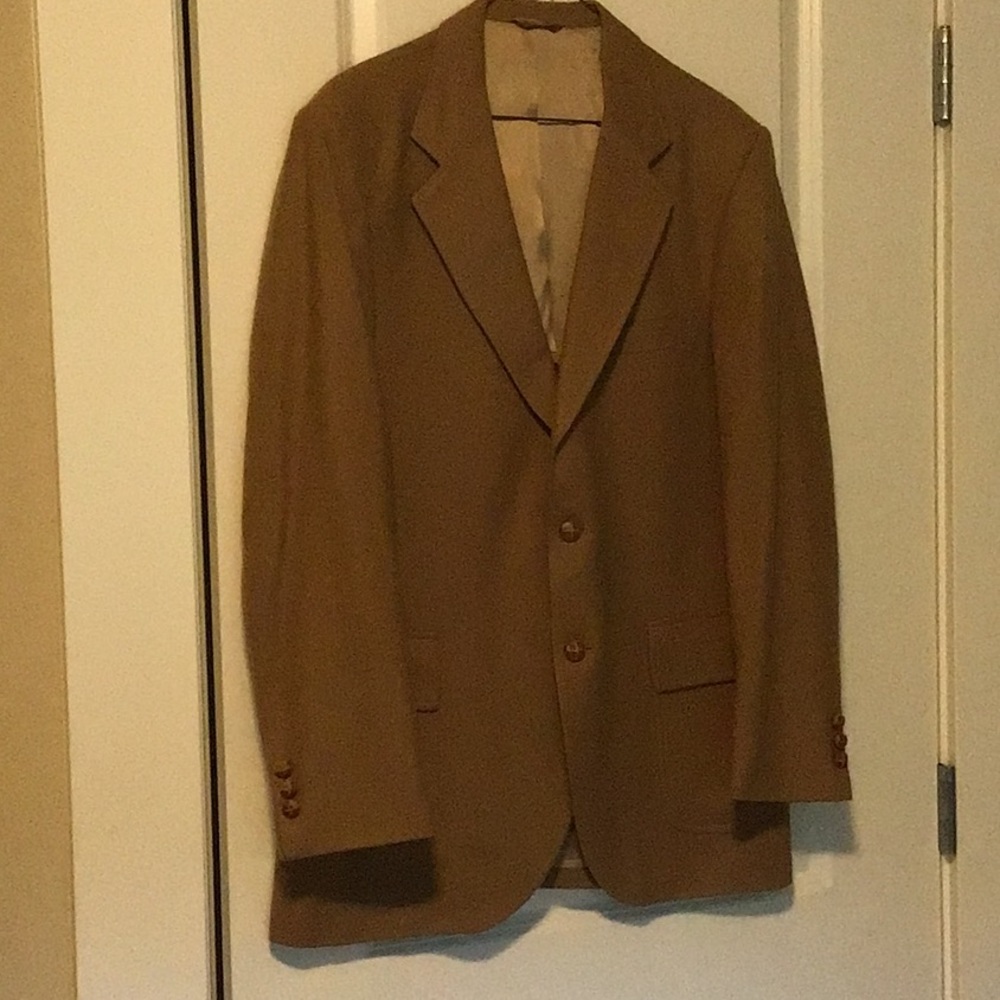 Men’s classic wool blazer